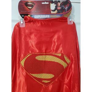 SUPERMAN Classic Adult Cape. MAN OF STEEL. NEW w/ Tags